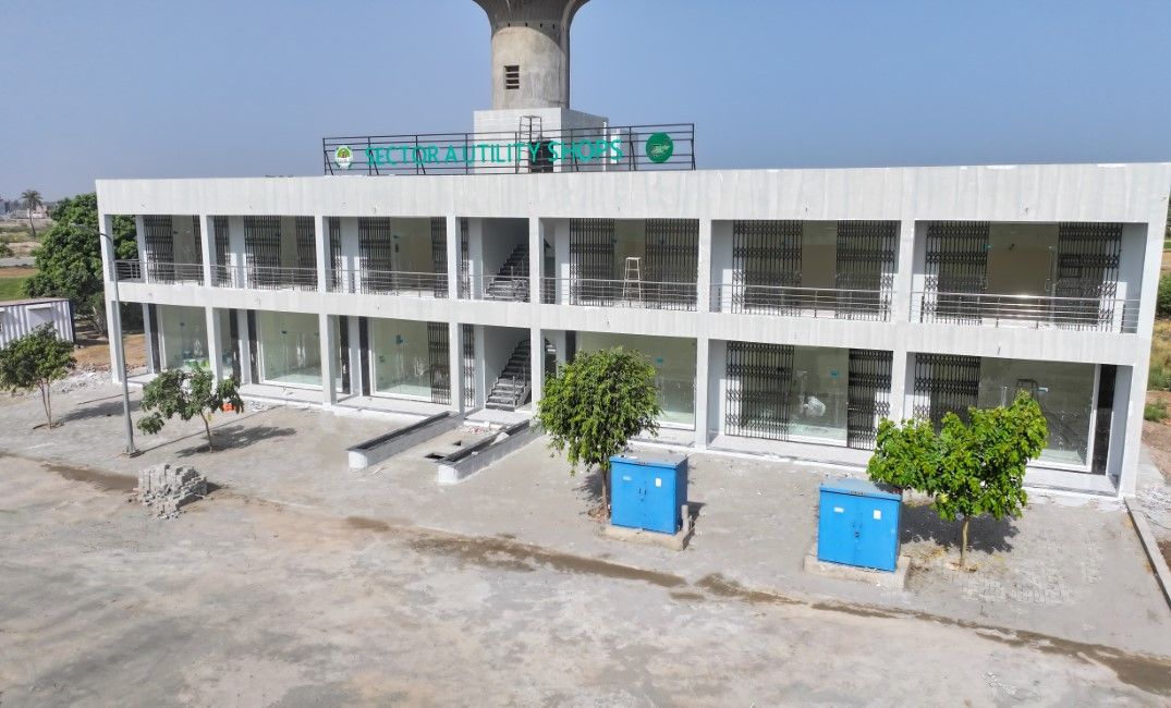 Sector A utility shops